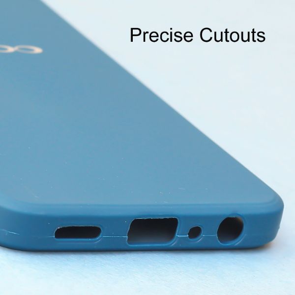 Cosmic Blue Candy Silicone Case for Oppo F17 Pro