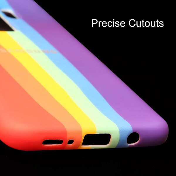 Rainbow Silicone Case for Samsung S9 plus