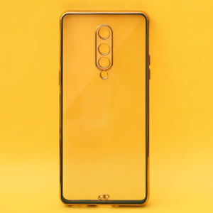 Dark Green Electroplated Transparent Case for Oneplus 8