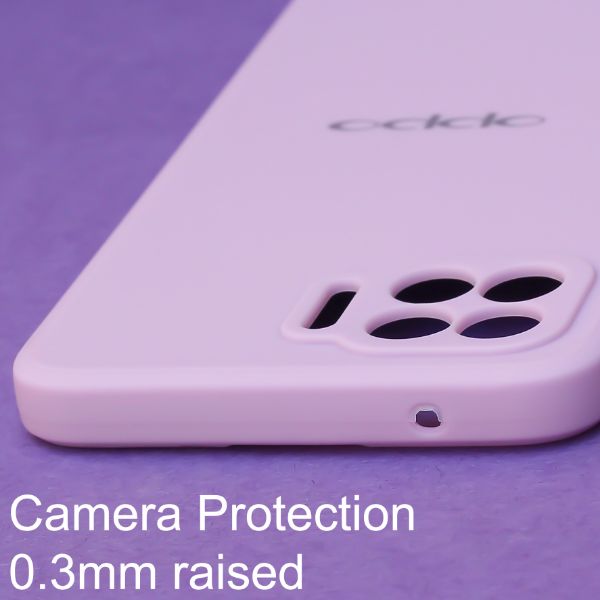 Purple Candy Silicone Case for Oppo F17