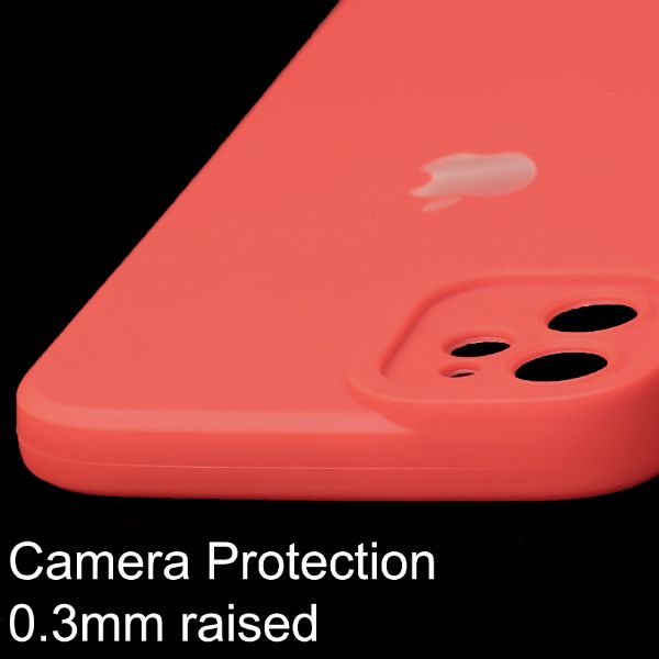 Red Spazy Silicone Case for Apple Iphone 11