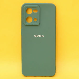 Dark Green Spazy Silicone Case for Oppo F21 Pro 4g