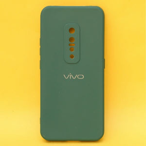 Dark Green Candy Silicone Case for Vivo V17 pro