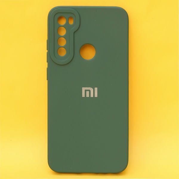 Dark Green Spazy Silicone Case for Redmi note 8