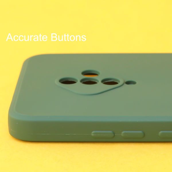 Dark Green Candy Silicone Case for Vivo S1 pro