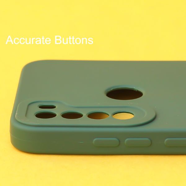 Dark Green Spazy Silicone Case for Redmi note 8