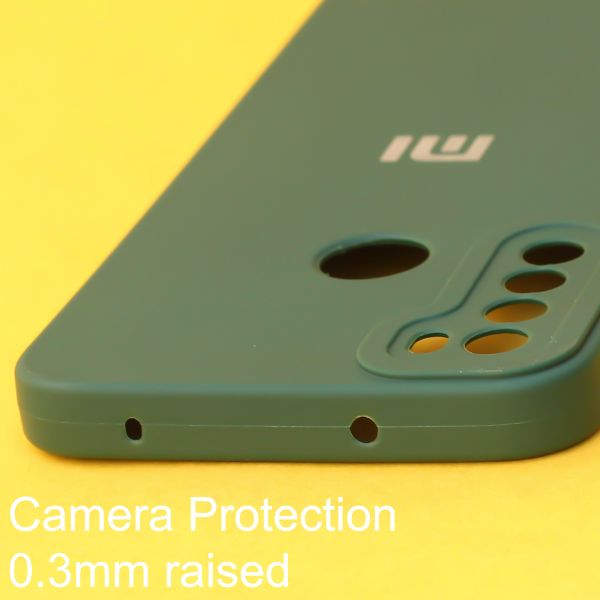 Dark Green Spazy Silicone Case for Redmi note 8