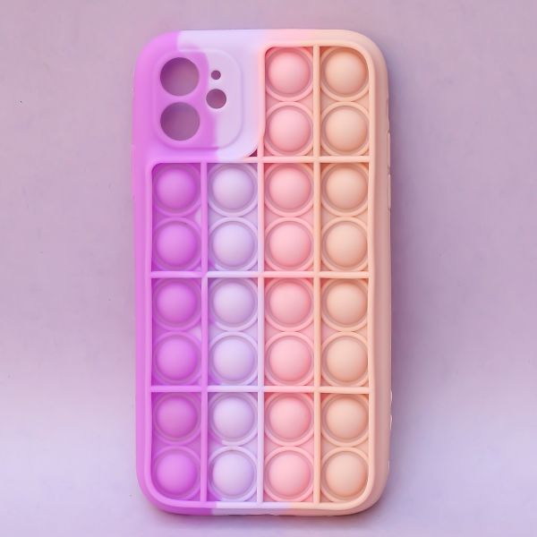 Pastel Pop Bubble Silicone Case for Apple Iphone 11