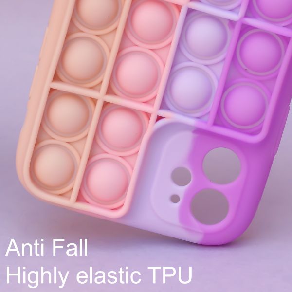 Pastel Pop Bubble Silicone Case for Apple Iphone 11