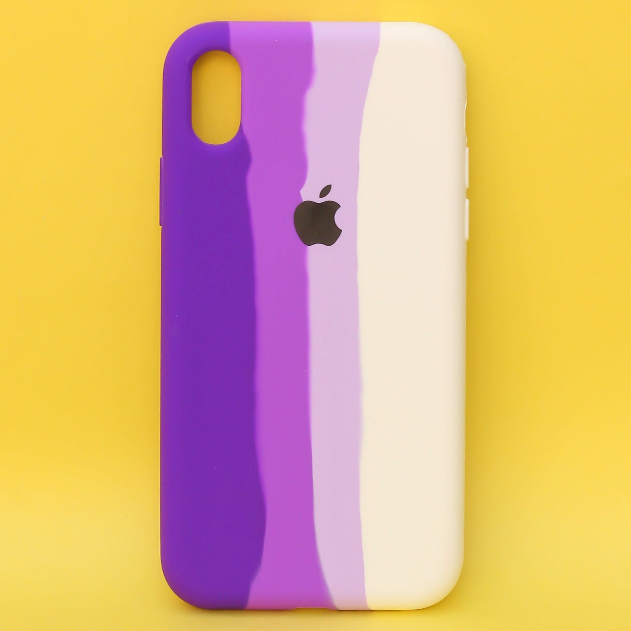 Orchid Rainbow Silicone Case for Apple iphone Xs Max