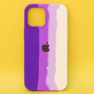Orchid Rainbow Silicone Case for Apple iphone 11 Pro