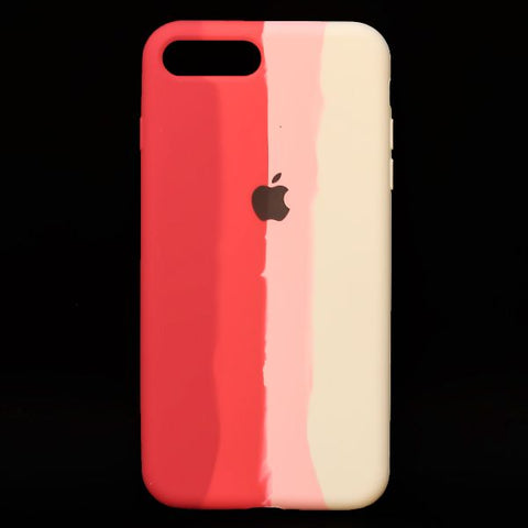 Cozy Rainbow Silicone Case for Apple iphone 7 Plus