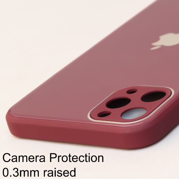 Mehroon camera Safe mirror case for Apple Iphone 13 Pro max