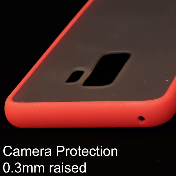 Red Smoke Silicone Safe case for Samsung S9 Plus