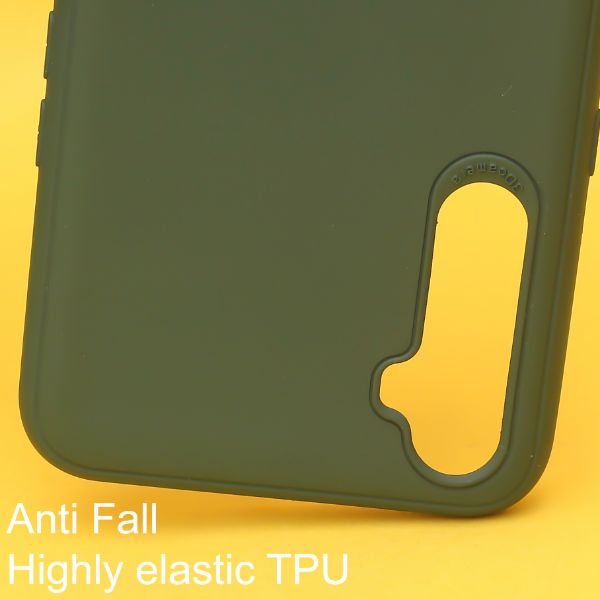 Dark Green Silicone Case for Realme C3