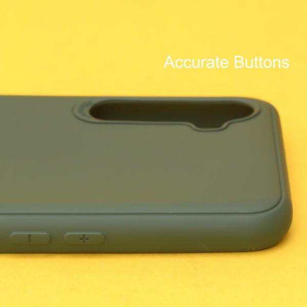 Dark Green Silicone Case for Realme C3