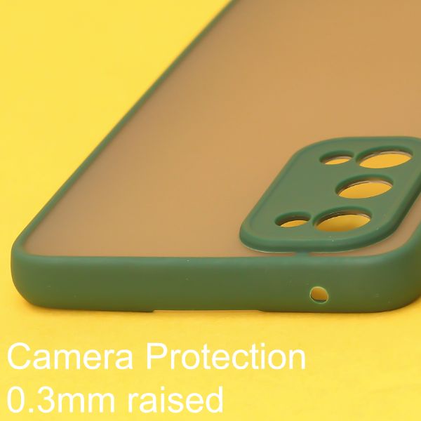 Dark Green Smoke Camera Safe case for Realme X7 Pro