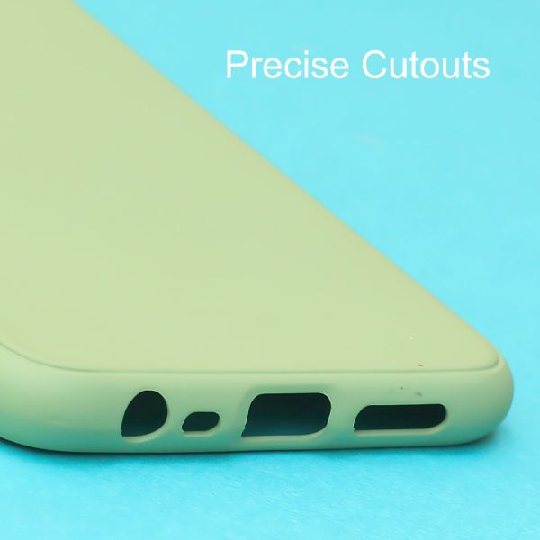 Light Green Silicone Case for Oppo F9 Pro