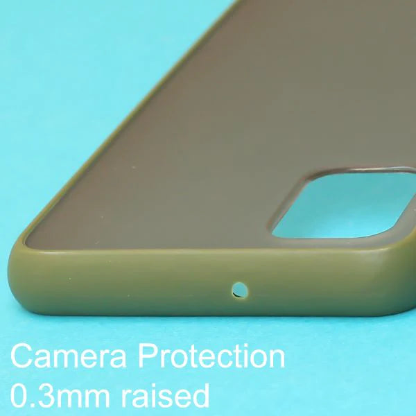 Green Smoke Silicone Safe case for Samsung A71