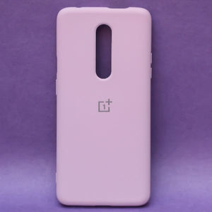 Purple Original Silicone case for Oneplus 7 Pro