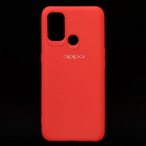 Red Silicone Case for Oppo A53