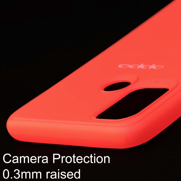 Red Silicone Case for Oppo A53