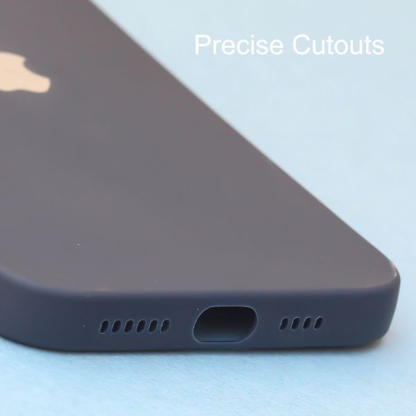 Dark Blue Spazy Silicone Case for Apple Iphone 14 Pro