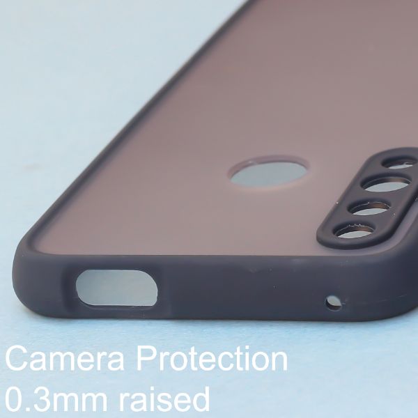 Blue Smoke Camera Safe case for Redmi 9 Prime