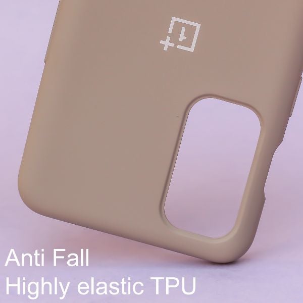 Brown Original Silicone case for Oneplus Nord 2