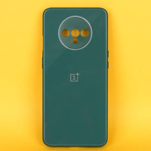 Dark green camera Safe mirror case for Oneplus 7T