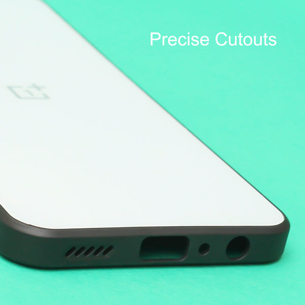 White mirror Silicone Case for Oneplus nord ce 2