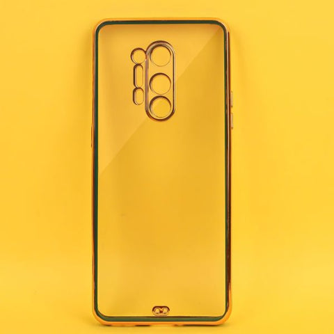 Dark Green Electroplated Transparent Case for Oneplus 8 Pro