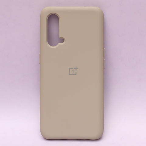 Brown Original Silicone case for Oneplus Nord CE