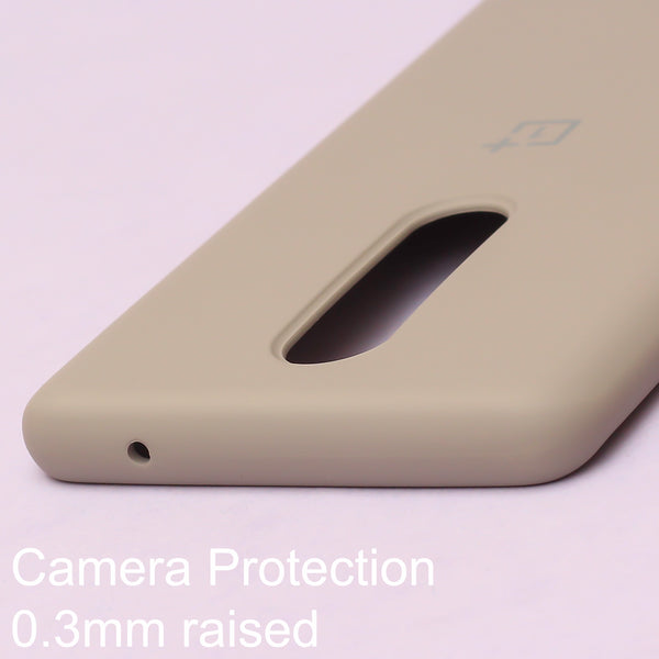 Brown Original Silicone case for Oneplus 8