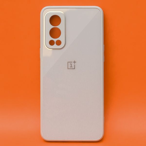 Grey camera Safe mirror case for Oneplus Nord 2