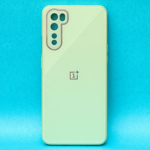 Light Green camera Safe mirror case for Oneplus Nord