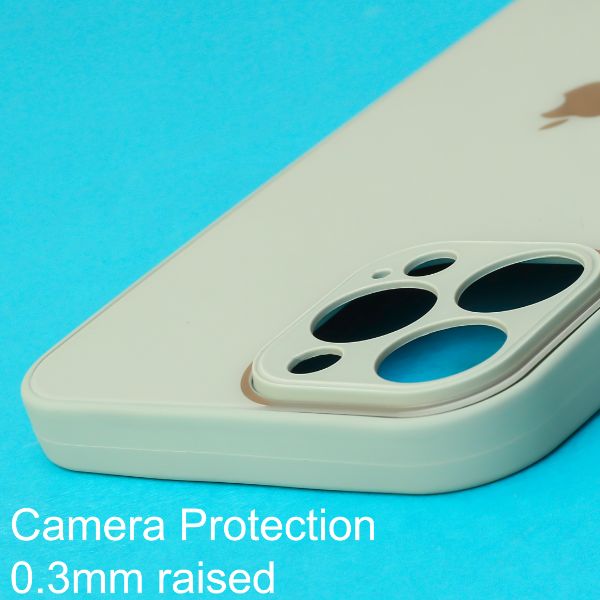 Sea Green camera Safe mirror case for Apple Iphone 14 Pro Max