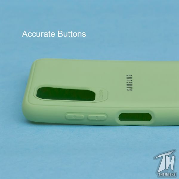 Light Green Silicone Case for Samsung M31s