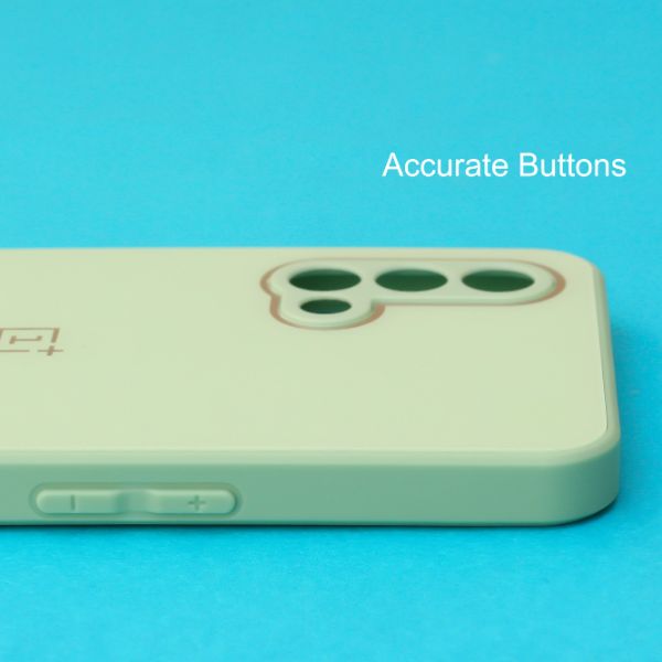 Light Green camera Safe mirror case for Oneplus Nord CE