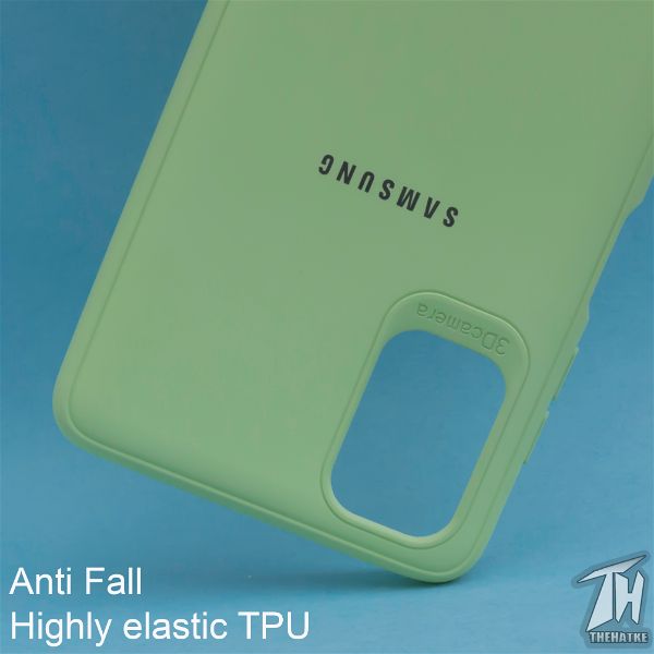 Light Green Silicone Case for Samsung M31s