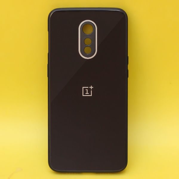 Black camera Safe mirror case for Oneplus 6t