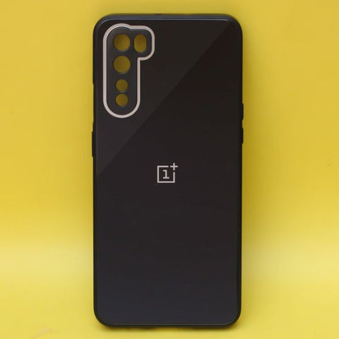 Black camera Safe mirror case for Oneplus Nord