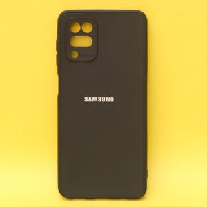 Black Spazy Silicone Case for Samsung M12