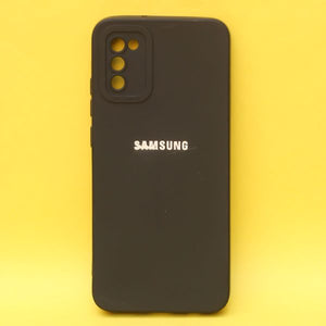 Black Spazy Silicone Case for Samsung A02s