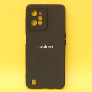 Black Spazy Silicone Case for Realme C31