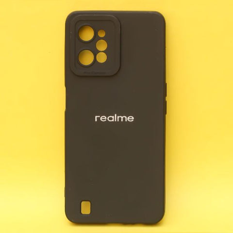 Black Spazy Silicone Case for Realme C31