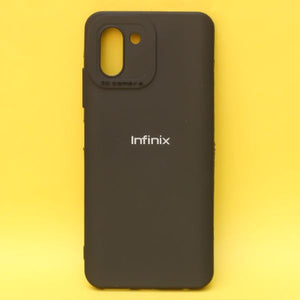 Black Spazy Silicone Case for Infinix Hot 11