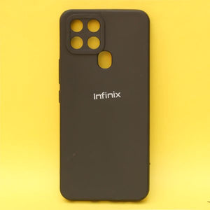 Black Spazy Silicone Case for Infinix Smart 6