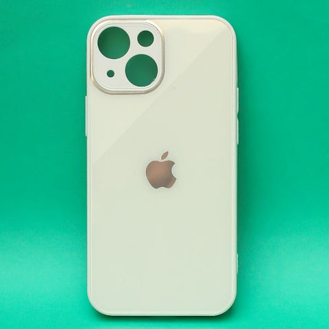 White camera Safe mirror case for Apple Iphone 13