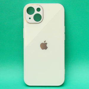 White camera Safe mirror case for Apple Iphone 13 Mini